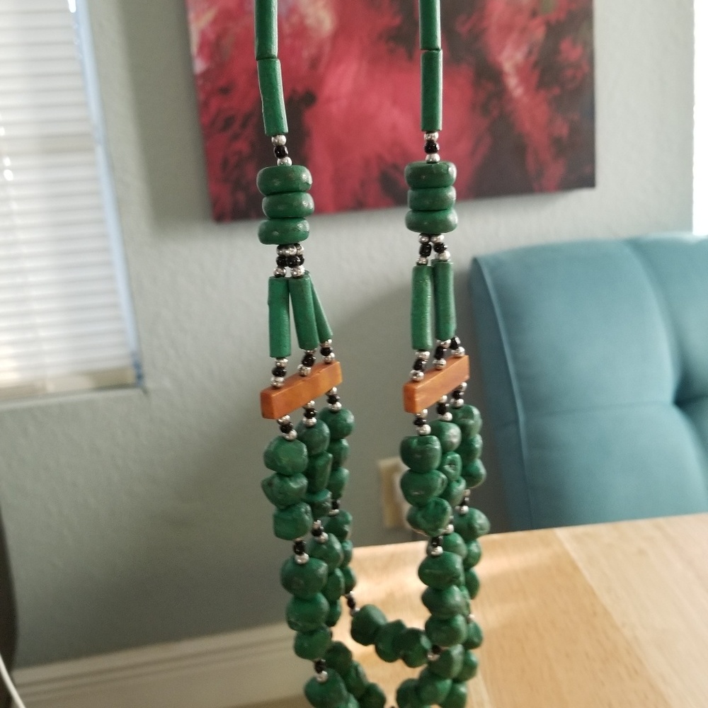 MOROCCAN REAL BERBER STONES NECKLACE.